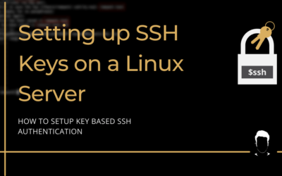 How to setup SSH keys on your Linux server